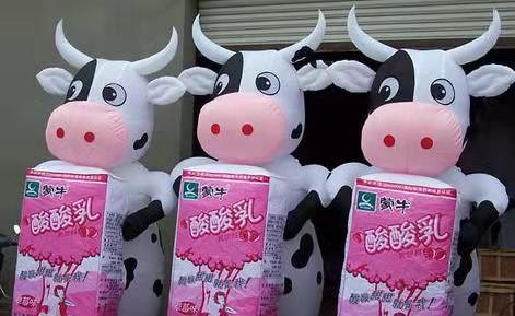 蔚县牛奶厂广告气模