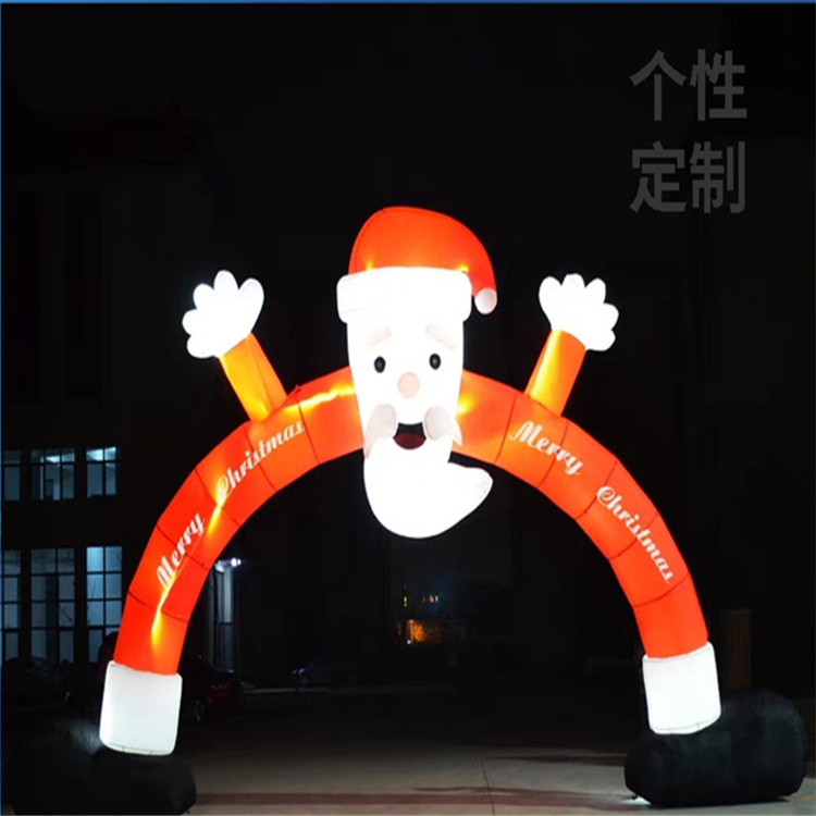 蔚县圣诞老人特色拱门